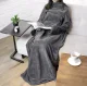 Ruhhy Oversized Blanket Hoodie Wearable Blanket 22649, Light Gray