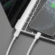 Dudao L6X USB-C to Lightning PD 20W Cable, 1m, White