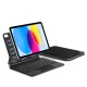 Tech-Protect Smartcase Magnetic Keyboard Case for iPad 10.9\" 2022 / 11\" 2025, Black