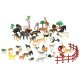 Kids Animal Figure Toy Set, 59 pcs.