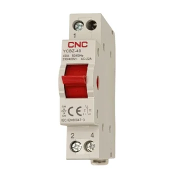 Modular Changeover Switch CNC YCBZ-40, 1P, 40A, 1-0-2