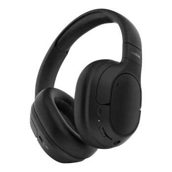 Belkin Soundform Isolate Wireless Over-Ear Headphones, Black