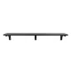 Maclean MC-129 B Folding Shelf / Tabletop, Black, 100x20cm, 50kg