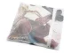 Mesh Laundry Bag for Delicates with Zipper 30x40cm, White
