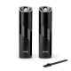 Huslog AK-0549 Gravity Spice Grinder Set, Black