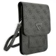 Guess 4G Triangle Smartphone Bag and Wallet GUWBP4TMGR - Black