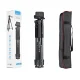 Aluminum Photographic Tripod with Adjustable Base, 57-170cm, Gray