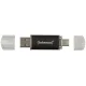USB Flash Drive Intenso Twist Line 512GB USB 3.2 Gen 1 (USB-C / USB-A), Anthracite