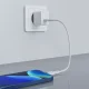 Acefast A21 GaN USB Type C Wall Charger 30W, PD, QC 3.0, White