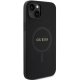 Guess iPhone 15 Plus Case Saffiano MagSafe, Black