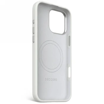 Decoded AntiMicrobial Silicone Backcover with MagSafe  iPhone 16 Pro Max - Gray