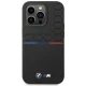 BMW Silicone Pattern Case for iPhone 15 Pro - Black