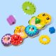 Bakalu Wooden Educational Caterpillar Sorter Toy KZ0954