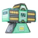 Magnetic Building Blocks Space Station Set, 108 Pieces