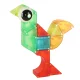 Glow-in-the-Dark Magnetic Building Blocks, 3D Figures, 32 Pcs