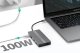 Extra Digital USB-C 12-in-1 Adapter (2x HDMI, VGA, LAN, USB, SD, PD 100W), Space Gray
