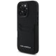 Karl Lagerfeld iPhone 16 Pro Max Case Grained PU CardSlot, Black
