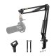 Microphone Boom Arm Maono BA20 Desk Mount Stand Black
