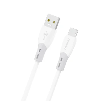 Dudao L25ST USB-A to USB-C Cable 5A 1 m - White