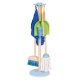 ECOTOYS Wooden Cleaning Set for Kids 7-Piece Toy with Mop and Broom