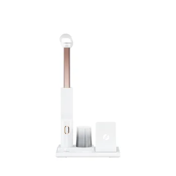 Desk Lamp with Wireless Charger T-Phox 5-in-1 LED Office Light, white