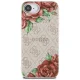 Guess 4G Flowers Print MagSafe Case for iPhone 16e - Pink