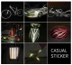 Reflective Tape for Bicycles 1cm x 8m Silver