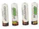 Комплект Перезаряжаемых Батареек Аккумуляторов, 4 шт. 4xAA (R6) 4700mAh,...