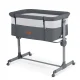 Nukido NK-243 Folding Baby Cot - Co-sleeper with Mattress