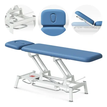4FIZJO PURE Electric Massage and Rehabilitation Table, Blue