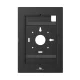 Maclean MC-955 B Tablet Enclosure Mount 10.9\"-11\", with Lock, VESA 75x75 mm, Black