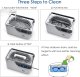 CDS-100 Ultrasonic Cleaning Bath Device Cleaner for Jewelry Glasses Watch Metal Coins