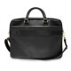 Сумка Guess Saffiano Script для ноутбука 16\", черная