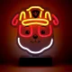 Psi Patrol Rubble LED Neon Light with Stand