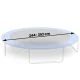 Neo-Sport Trampoline Jumping Mat 244-252 cm (8 ft) for 42 Springs