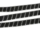Elastic Bicycle Luggage Straps Bungee Cord with Hooks, 60cm, Black