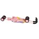 Rotaļu Bērnu Rati Lellēm ar Jostu, 62 cm | Walker Toy Baby Stroller for Dolls with Belt