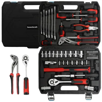 Bauerkraft H-078 Tool Set in Case, 58 Pieces