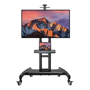 Perlesmith PSTVMC05-US Mobile TV Cart 32-82"