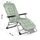 Sofotel Chillwell Folding Garden Sun Lounger with Cushion, Set of 2, Light Green