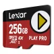 Lexar PLAY Pro microSD Express 7.1 256GB Memory Card