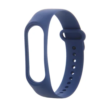 Silicone Strap for Xiaomi Mi Band 7, Navy Blue
