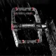 Rockbros BP2603 Platform Bicycle Pedals with Titanium Axle - Black