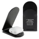 Karl Lagerfeld Choupette MagSafe Wireless Charger 15W, Foldable 2-in-1 - Black