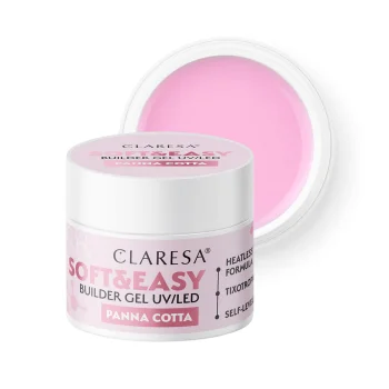 Claresa Soft&Easy Builder Gel, Panna Cotta, 90g