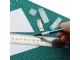 Self-healing cutting mat for modeling A5, green