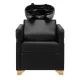 Gabbiano Toledo Hairdressing Washbasin Black and Gold