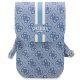 Guess 4G Stripes Phone Handbag, Blue