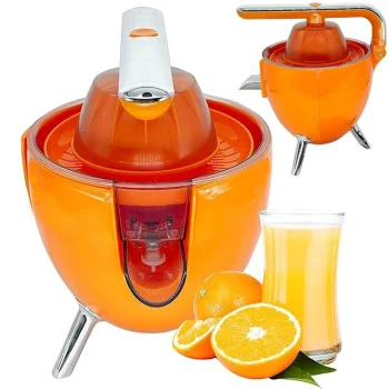 Electric Citrus Juicer 300W with Press Lever (Assorted Colors)