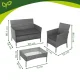 Rattan Garden Furniture Set Gardlov 26907, Anthracite